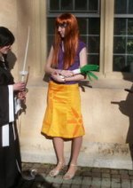 Cosplay-Cover: Orihime (Freizeitoutfit m. Lauch)