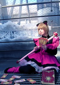 Cosplay-Cover: Sakura Kinomoto (pink cat dress)