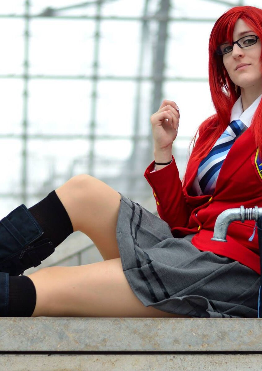 Cosplay-Cover: Erza Scarlet Schuluniform OVA2