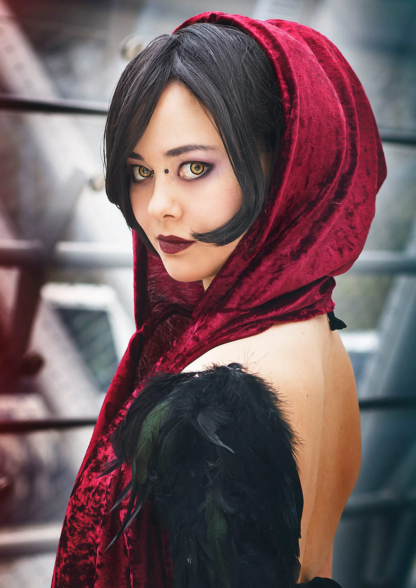 Cosplay-Cover: Morrigan