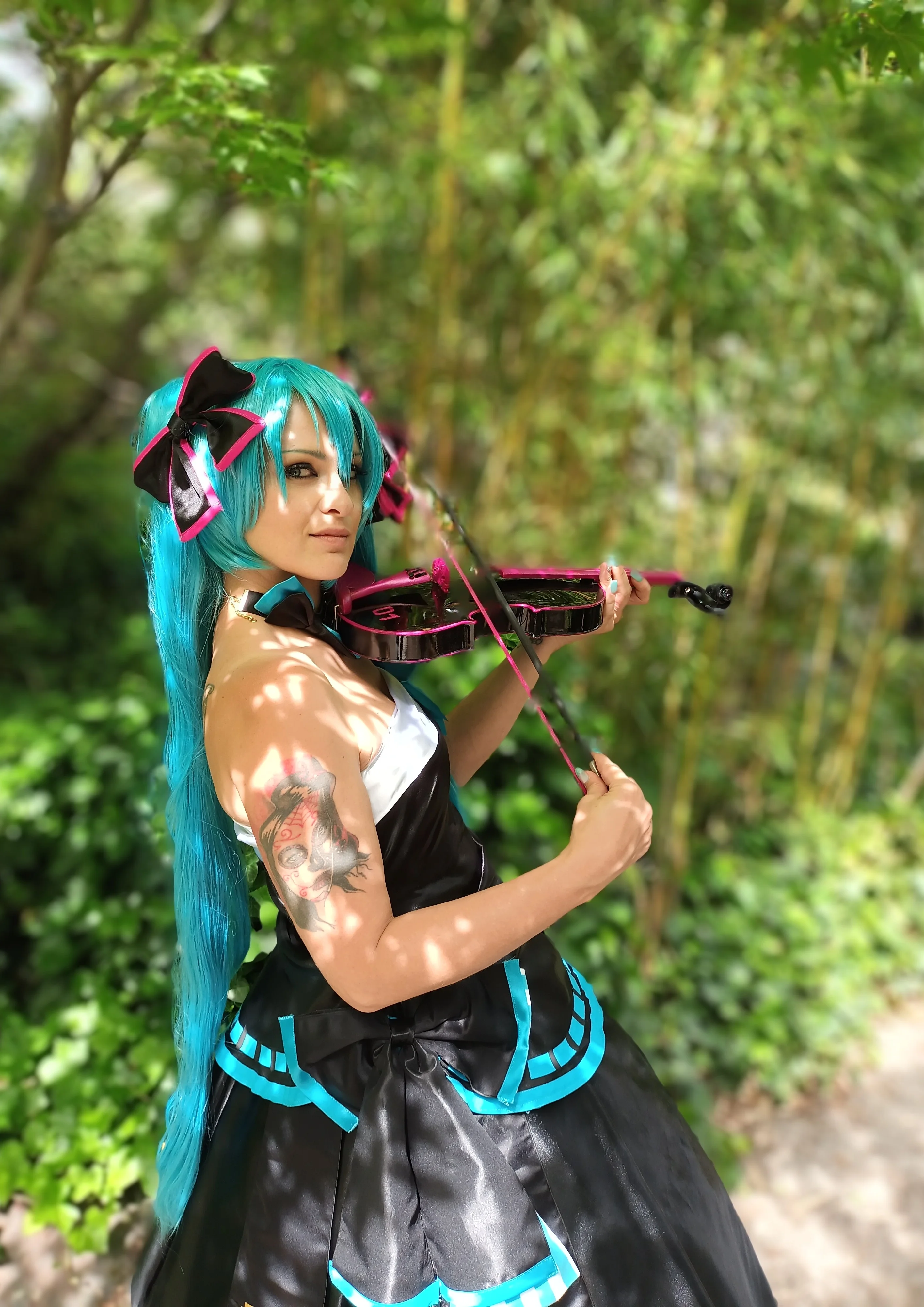 Cosplay-Cover: Miku Hatsune (Symphony 2017)