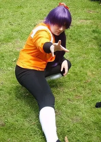 Cosplay-Cover: Yoruichi Shihōin