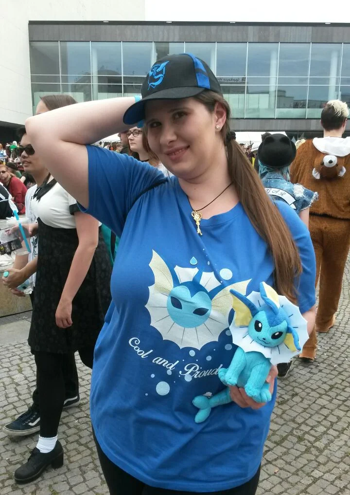 Cosplay-Cover: Pokémon Go (Team Blau): Outfit
