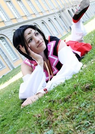 Cosplay-Cover: Kaguya Sumeragi