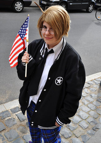 Cosplay-Cover: Alfred F. Jones (U.S.A) Hetalia Gakuen  