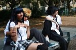 Cosplay-Cover: Hinata Hyuuga Shippuuden (Schulmädchen)