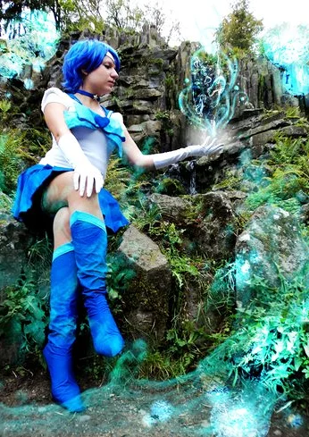 Cosplay-Cover: Super Sailor Merkur