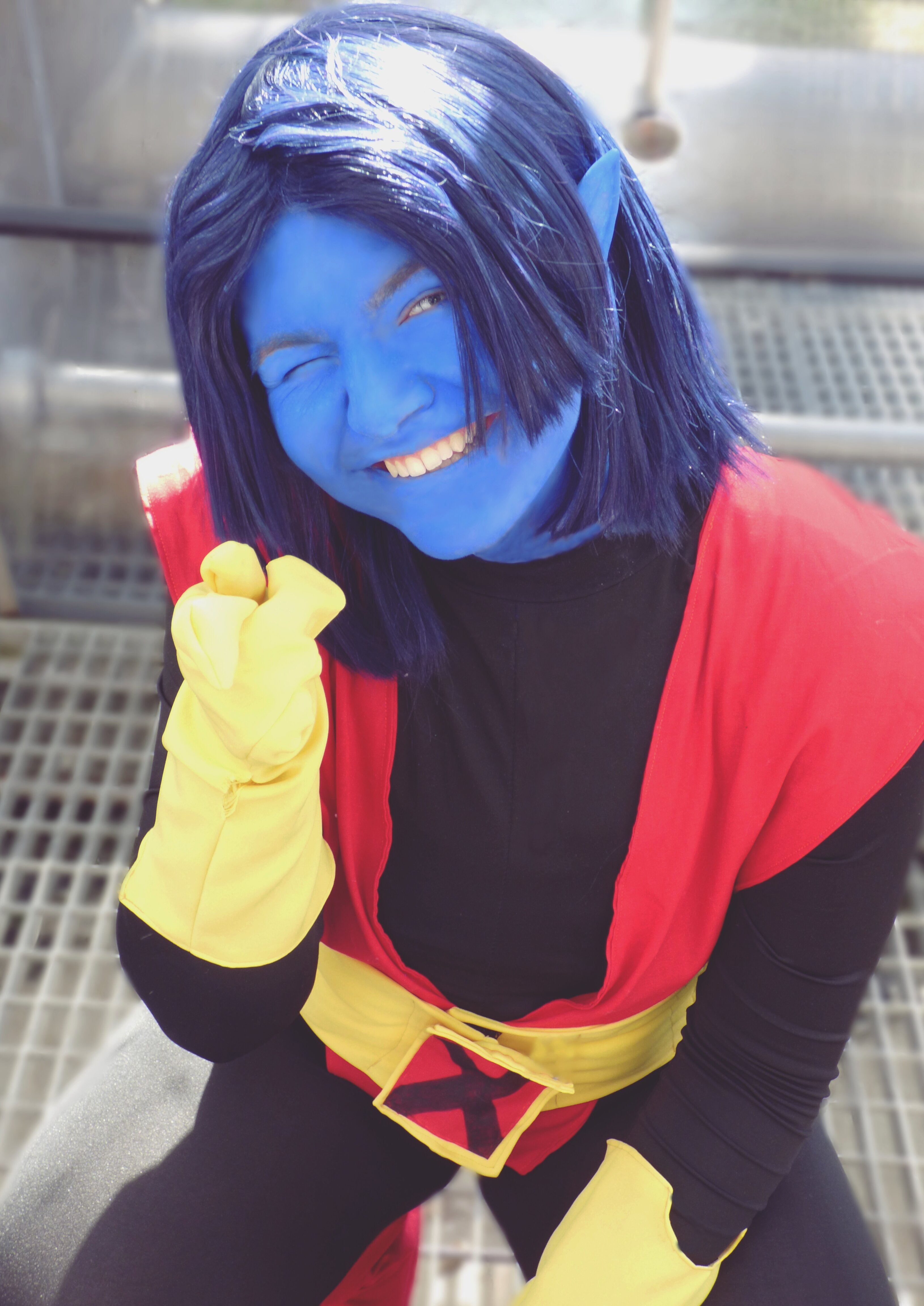 Cosplay-Cover: Nightcrawler (X-Men: Evolution)