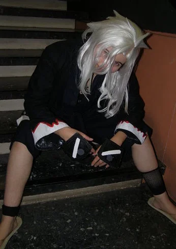 Cosplay-Cover: Black Jiraiya