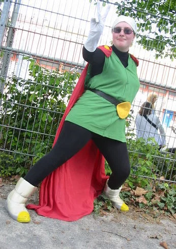Cosplay-Cover: Der große Saiyaman