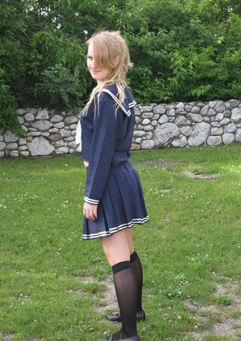 Cosplay-Cover: Ino Yamanaka (Schuluniform)