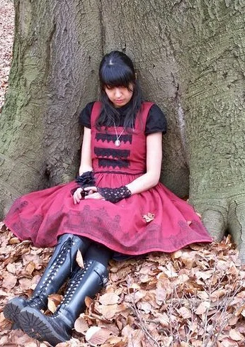 Cosplay-Cover: Gate Print Dress