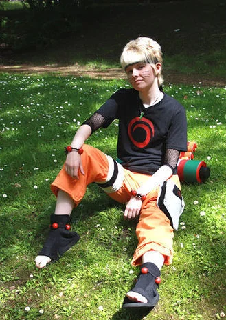 Cosplay-Cover: Uzumaki Naruto - Trainingsversion [PS2 game]