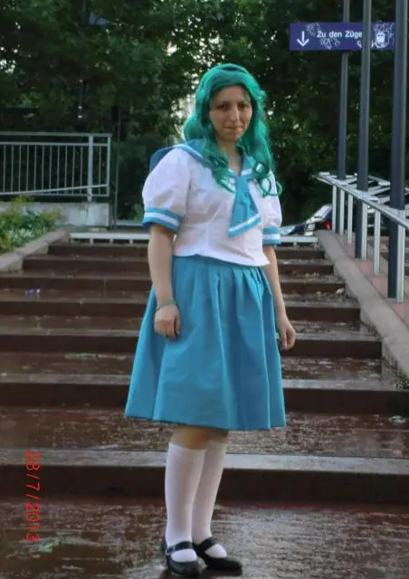 Cosplay-Cover: Michiru Kaioh Junior Highschool Uniform