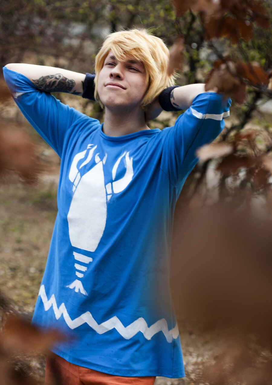 Cosplay-Cover: Link (Wind Waker) Pyjama-Version