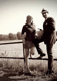 Cosplay-Cover: Bonnie Elizabeth Parker (Bonnie und Clyde)