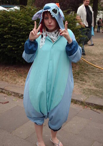 Cosplay-Cover: Stitch - Kigurumi