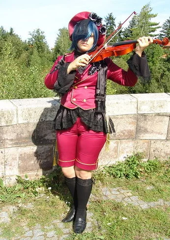 Cosplay-Cover: Ciel Phantomhive [red]