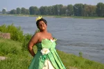 Cosplay-Cover: Tiana aus küss den frosch