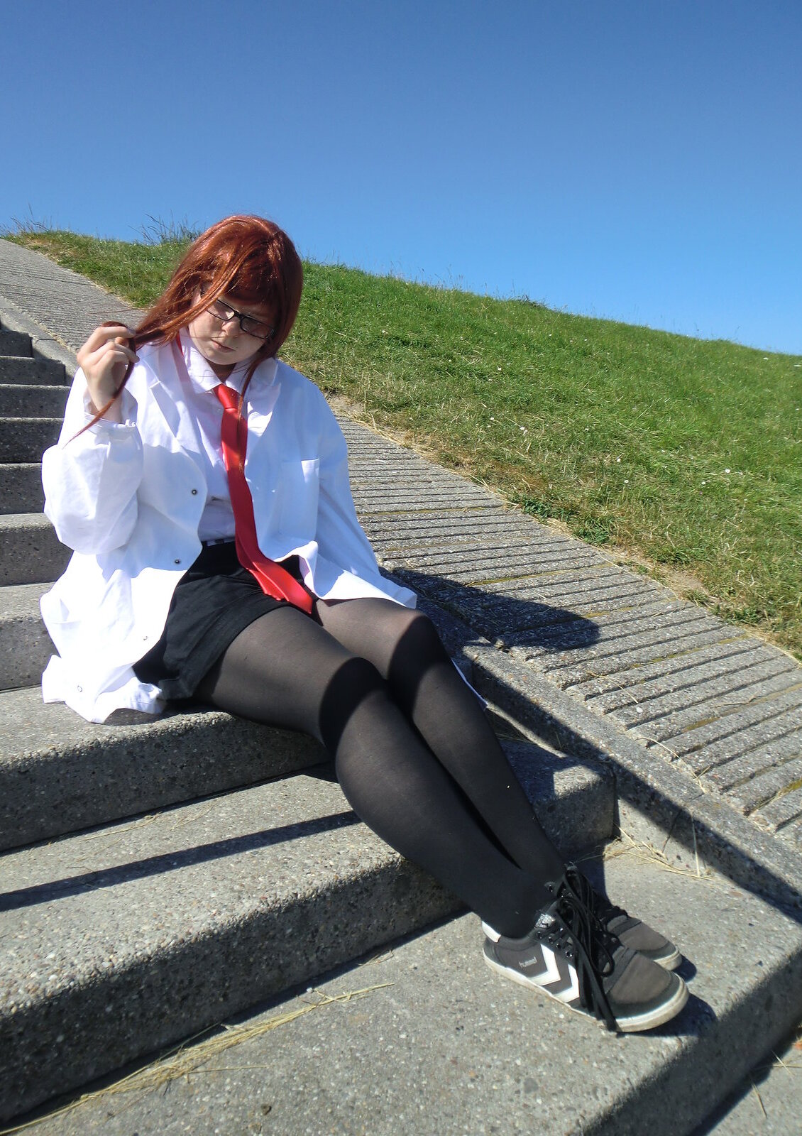 Cosplay-Cover: Kurisu Makise