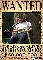 Cosplay-Cover: Lorenor Zorro (Afro-American-Version)