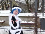 Cosplay-Cover: Aqua (Christmas style)
