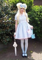 Cosplay-Cover: angelic pretty lolita blau