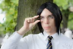 Cosplay-Cover: Uryu Ishida (Schuluniform)