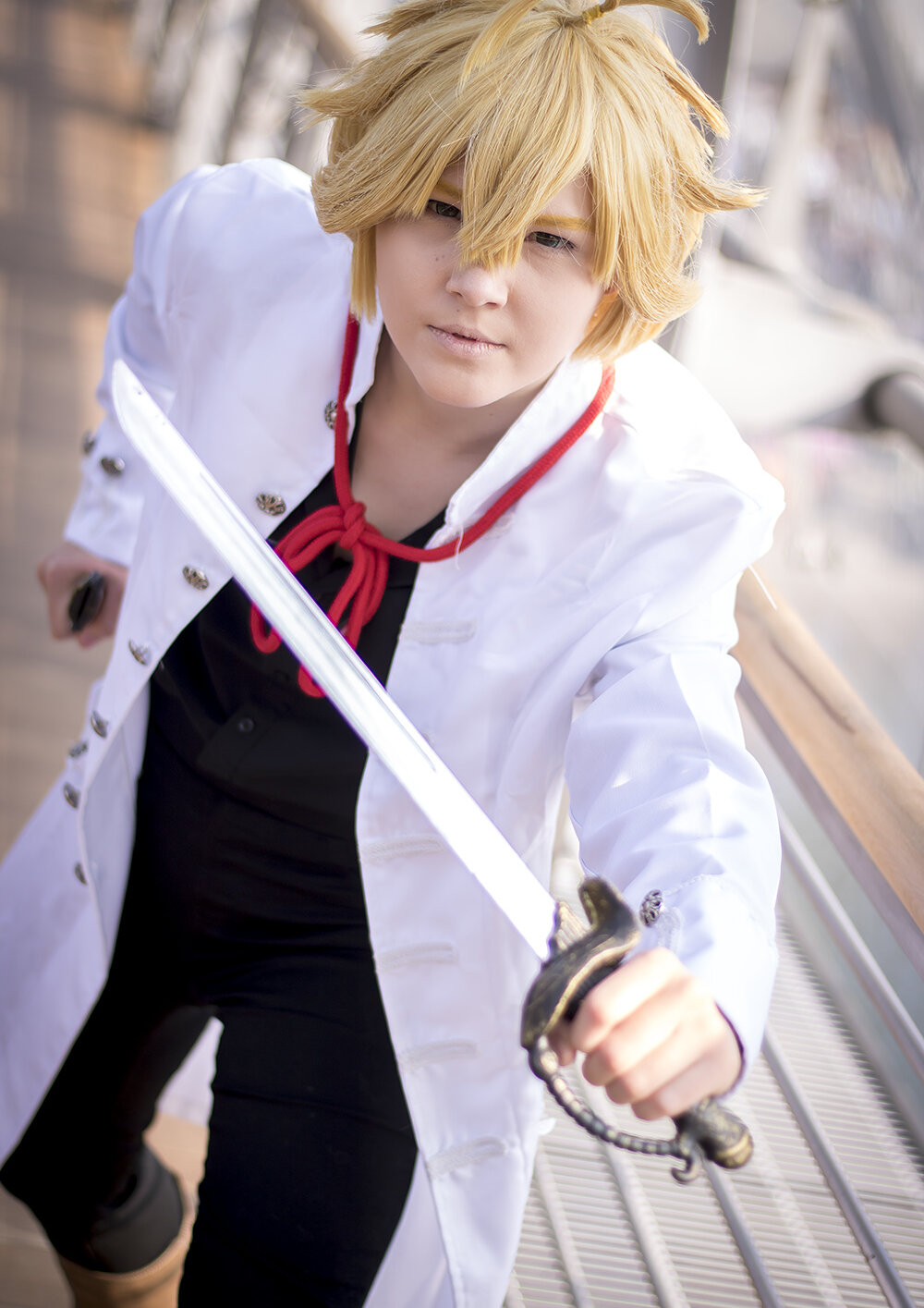 Cosplay-Cover: Meliodas [White Jacket]