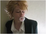Cosplay-Cover: Hiruma Yoichi (Schuluniform)