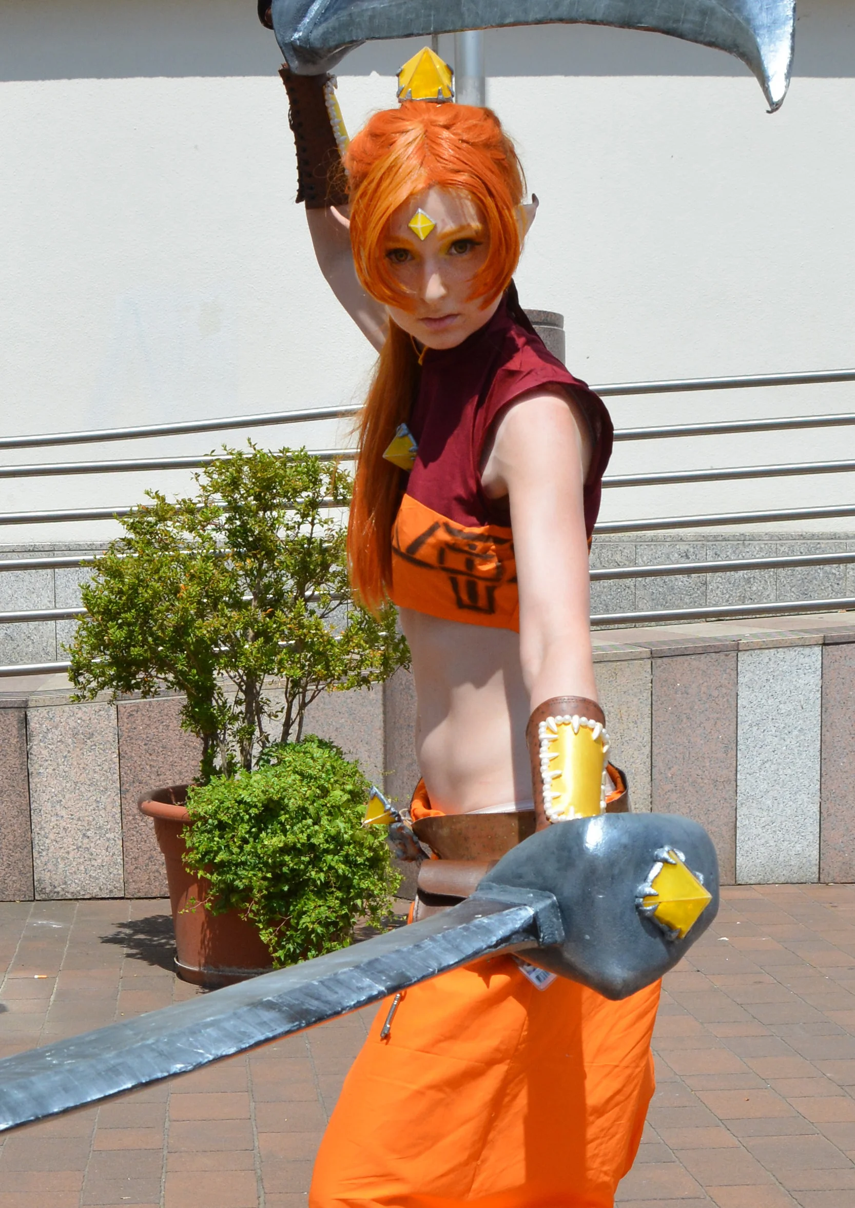 Cosplay-Cover: Gerudo Kriegerin
