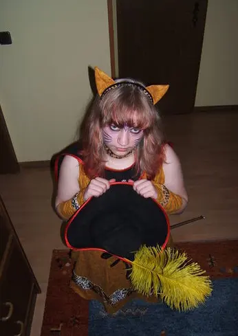 Cosplay-Cover: Gestiefelter Kater (Shrek)