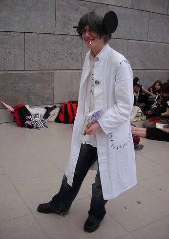 Cosplay-Cover: Stein-Hakase