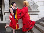 Cosplay-Cover: Fay (roter Schwalbenkimono)