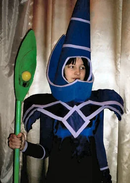 Cosplay-Cover: Dunkler Magier