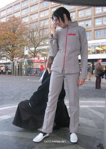 Cosplay-Cover: Ishida Uryuu (Schuluniform)