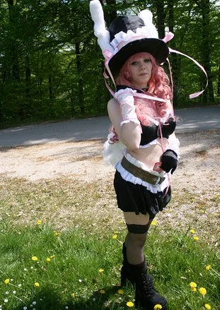 Cosplay-Cover: Meroko Yui [black Manga Version]