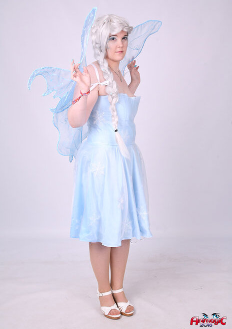 Cosplay-Cover: Yukiko (Winter Fairy)