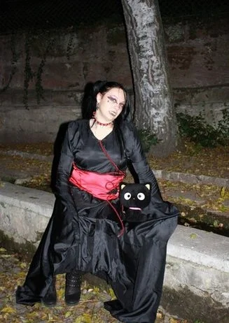 Cosplay-Cover: Vampir Kimono