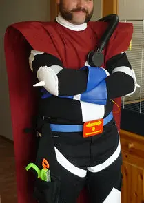Cosplay-Cover: Kommandant Gattler (ohne Helm)