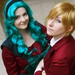 Cosplay-Cover: Michiru Kaioh [Mugen Gakuen Schuluniform]