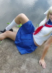 Cosplay-Cover: Chii (Sommer Schuluniform)