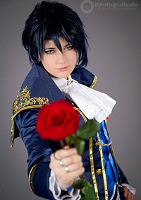 Cosplay-Cover: Kaito Projekt Diva F Heartbreaker Clocktower