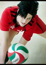 Cosplay-Cover: Tetsuro Kuroo (Trikot)