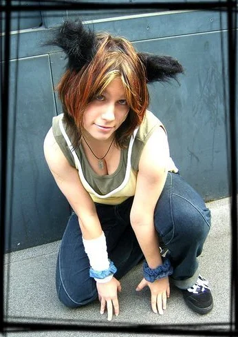 Cosplay-Cover: Ritsuka - gelbes Top
