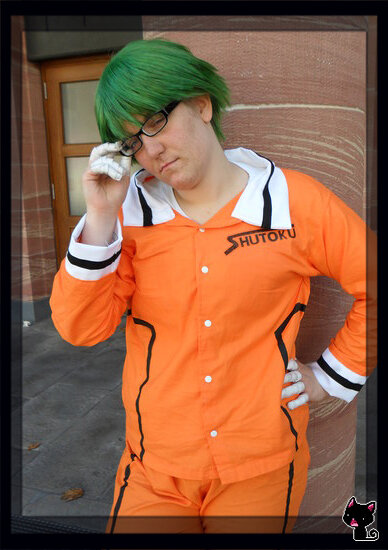 Cosplay-Cover: Midorima Shintarou [Shutoku Trainingsanzug]