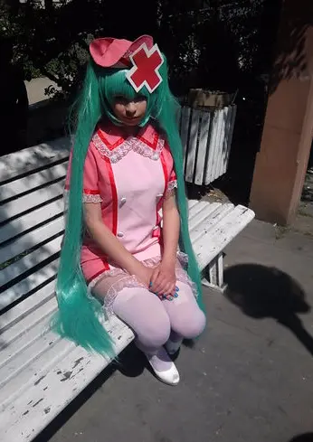 Cosplay-Cover: Hatsune Miku ~Love colored Ward PV~