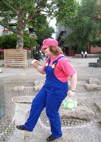 Cosplay-Cover: Mario