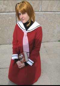 Cosplay-Cover: Sakura Kinomoto [ red winter uniform ]