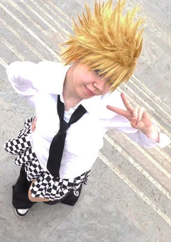 Cosplay-Cover: Roxas (Schuluniform)